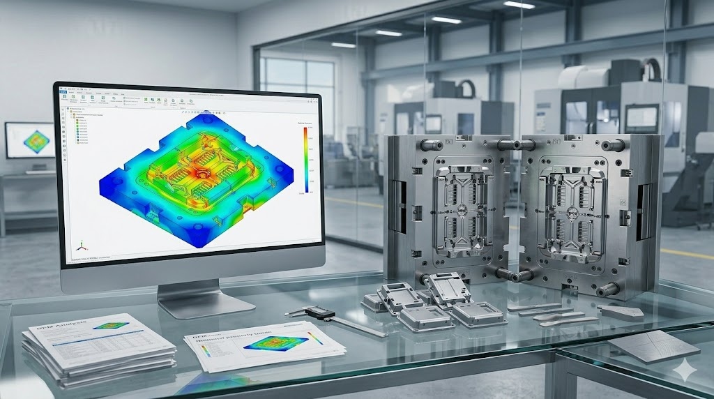 A clear DFM report catches problems before steel is cut. Maidder studies melt flow, shrinkage, and weld lines so the final mold runs without extra fixes. A clear DFM report catches problems before steel is cut. Maidder studies melt flow, shrinkage, and weld lines so the final mold runs without extra fixes.